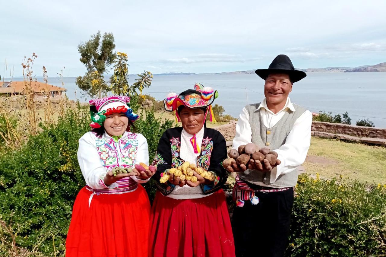 Hospedaje Rural La Florida En Llachon, Titicaca Puno Luaran gambar
